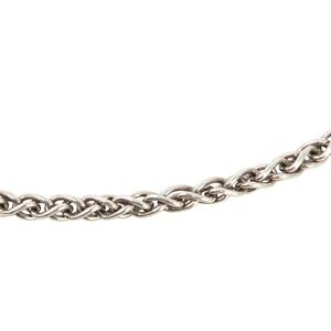 Sterling Silver Wheat Chain Anklet Bracelet Italy 925 Italy 10.5" 2mm 5.61g